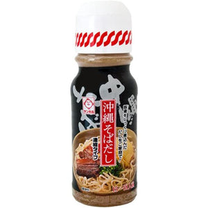 Okinawa Soba Dashi Black Tonkotsu Flavor Soup Base 390g - YOYO JAPAN