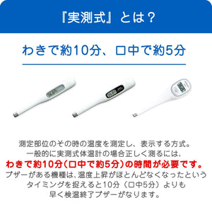 Omron Kenon-Kun Mc-170 Electronic Thermometer Japan - Actual Measurement - YOYO JAPAN