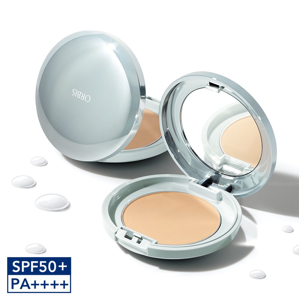 Orbis Sunscreen (R) Powder Refill (With Puff) Natural Spf50 + ・ Pa ++++ ◎ Sunscreen Powder For Face ◎ - YOYO JAPAN