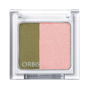 Orbis Twin Gradient Eye Color Powder in Cosmos Morning Dew Shade - YOYO JAPAN