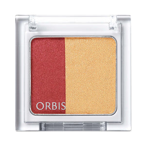 Orbis Twin Gradient Maple Sunset Eye Color Powder - YOYO JAPAN