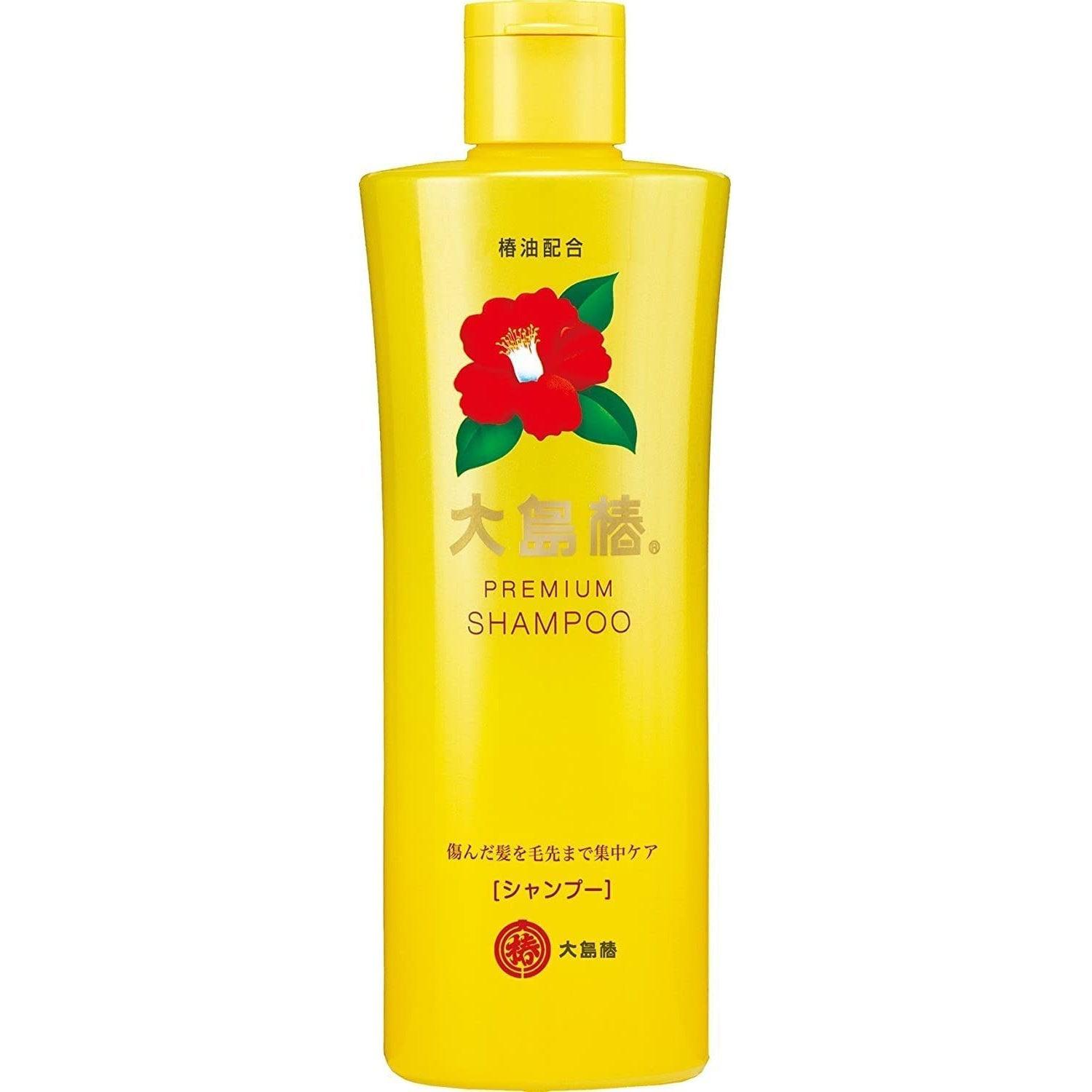 Oshima Tsubaki Camellia Premium Hair Shampoo 300ml - YOYO JAPAN