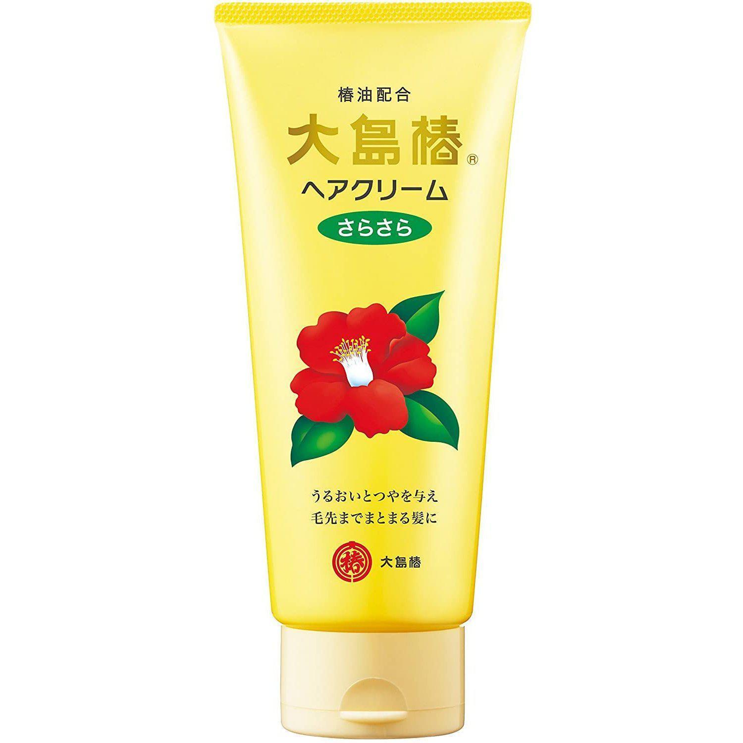 Oshima Tsubaki Hair Cream Light 160g - YOYO JAPAN