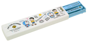 Osk Bento Box Lunch Pull Lid Doraemon Japan W/Chopsticks/Spoon/Sliding/No Clicking - Dishwasher Safe Ct-27 - YOYO JAPAN
