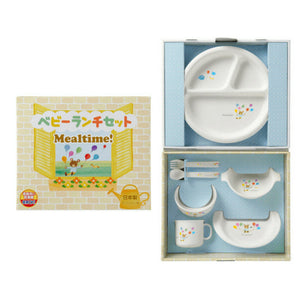 Osk Mealtime Baby Toddler Plastic Unbreakable Dinnerware Set (Gift-Boxed) - YOYO JAPAN