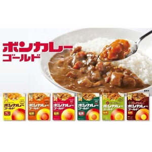 Otsuka Bon Curry Gold Japanese Curry Hot 180g - YOYO JAPAN