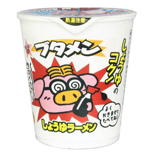 Oyatsu Butamen Shoyu Soy Sauce Ramen Noodles 30g - YOYO JAPAN