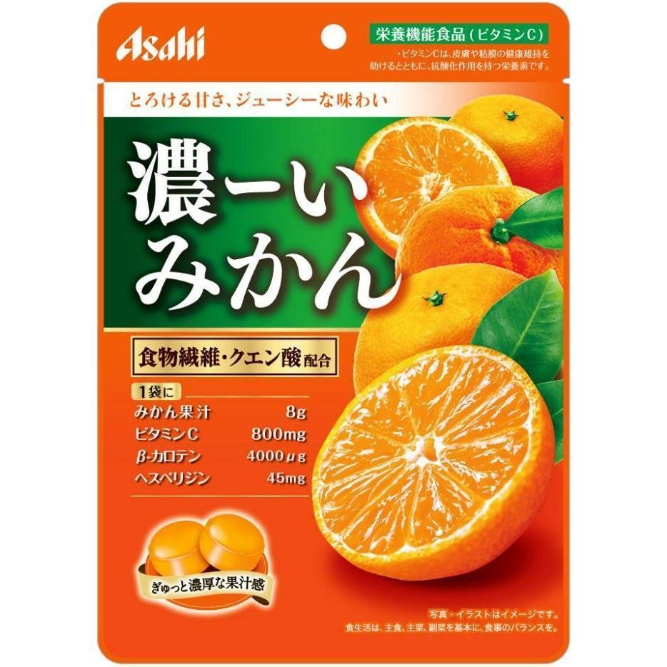 Asahi Koi Mikan Rich Mandarin Orange Candy 84g - YOYO JAPAN