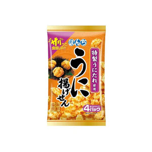 Bonchi Age Senbei Fried Rice Crackers Uni Sea Urchin Flavor 64g (Pack of 6) - YOYO JAPAN