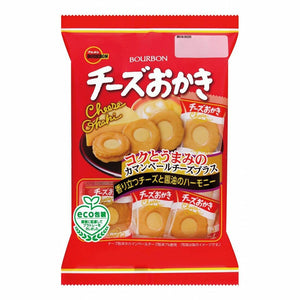 Bourbon Cheese Okaki Cheese Cream Filled Rice Crackers 85g - YOYO JAPAN
