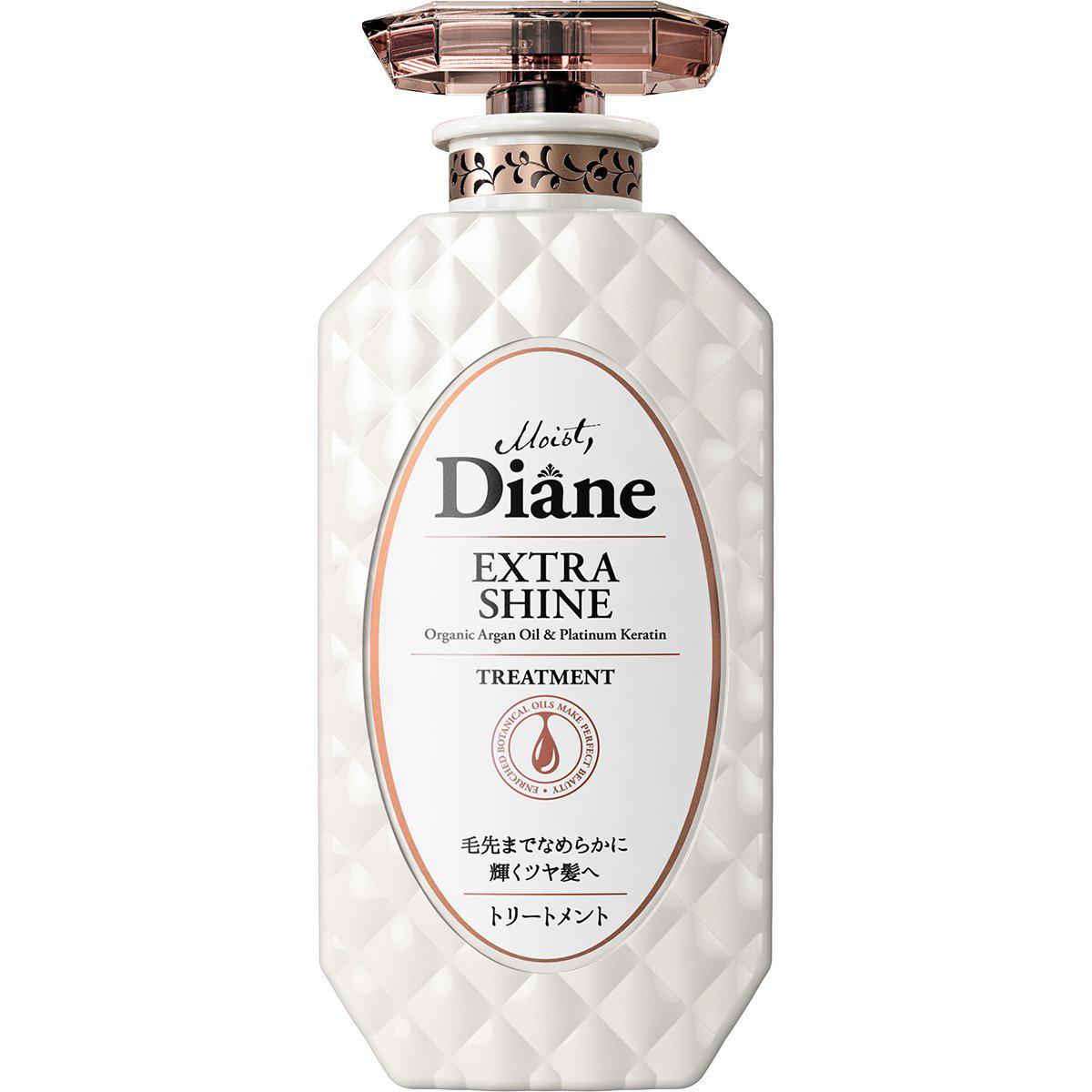 Moist Diane Conditioner Extra Shine Glossy Hair Organic Argan Oil & Keratin 450ml - YOYO JAPAN