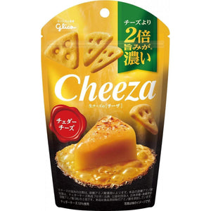 Glico Cheeza Cheddar Cheese Crackers 36g - YOYO JAPAN