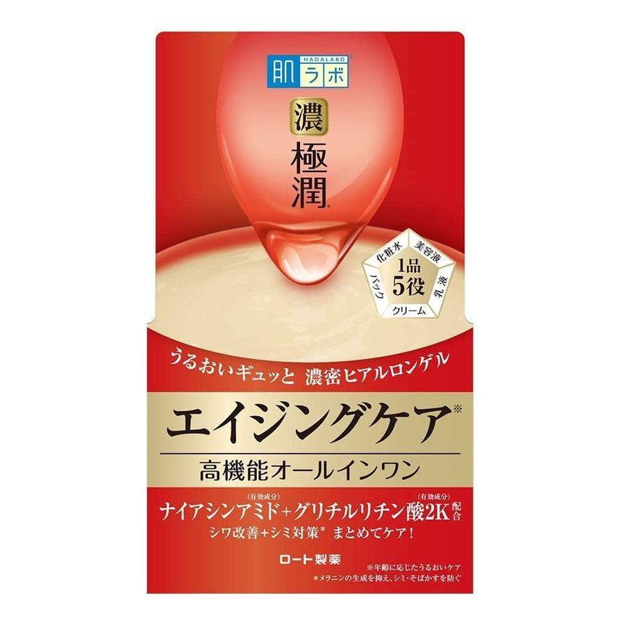 Rohto Hada Labo Gokujyun Skin Plumping Perfect Gel Cream 100g - YOYO JAPAN