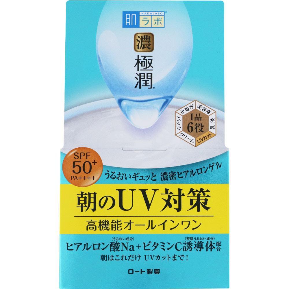 Rohto Hada Labo Koi Gokujyun UV Gel SPF50+ PA++++ 90g - YOYO JAPAN