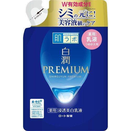 Rohto Hada Labo Shirojyun Premium Milky Lotion Refill 140ml - YOYO JAPAN