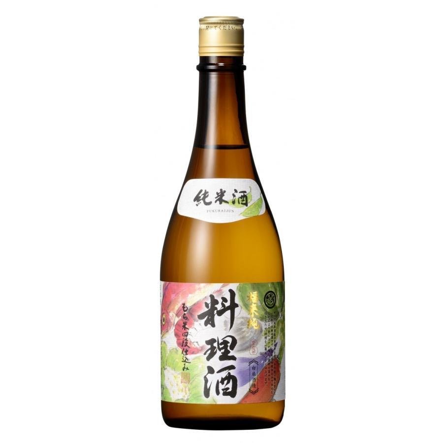 Hakusen Fukuraijun Junmai Cooking Sake Premium Cooking Rice Wine 720ml - YOYO JAPAN