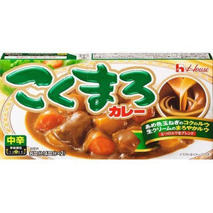 House Foods Kokumaro Japanese Curry Roux Medium-Hot 140g - YOYO JAPAN