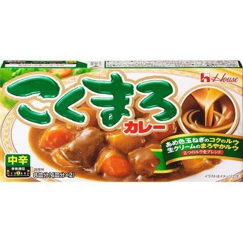 House Foods Kokumaro Japanese Curry Roux Medium-Hot 140g - YOYO JAPAN