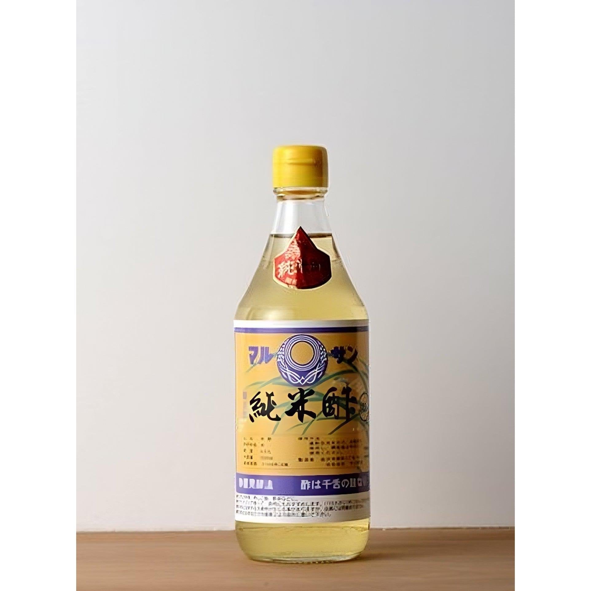 Marusan Pure Rice Vinegar Artisanally Crafted Vinegar 500ml - YOYO JAPAN