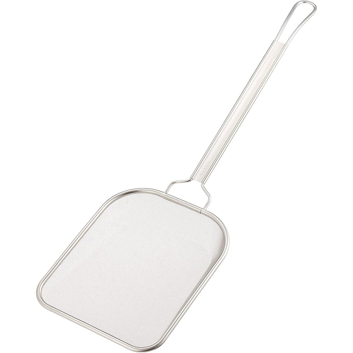 Square Fryer Skimmer Stainless Steel 30 Mesh AKS3201 - YOYO JAPAN