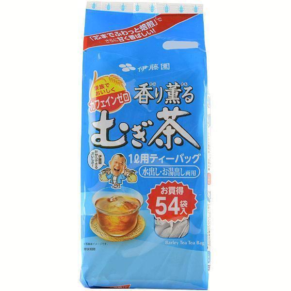 Itoen Mugicha Roasted Barley Tea Caffeine-Free 54 bags - YOYO JAPAN