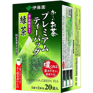 Itoen Oi Ocha Premium Japanese Green Tea Matcha Blend 20 Bags - YOYO JAPAN