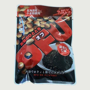 Itofu Shichimi Seasoned Fu Crackers and Smoked Peanuts 25g (Pack of 6) - YOYO JAPAN