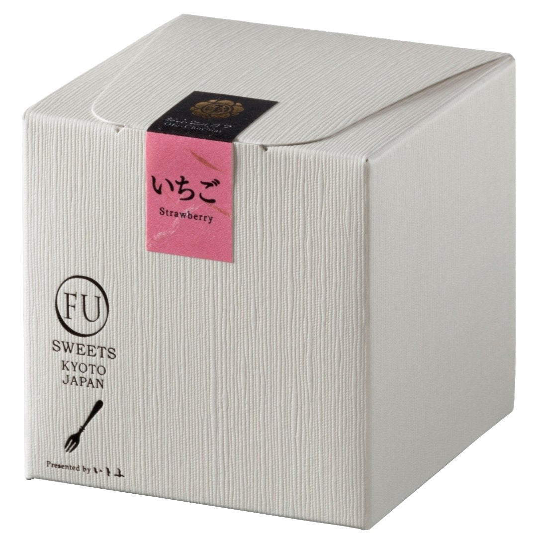 Itofu White Chocolate Fu Protein Snack Strawberry Flavor 50g (Pack of 3) - YOYO JAPAN