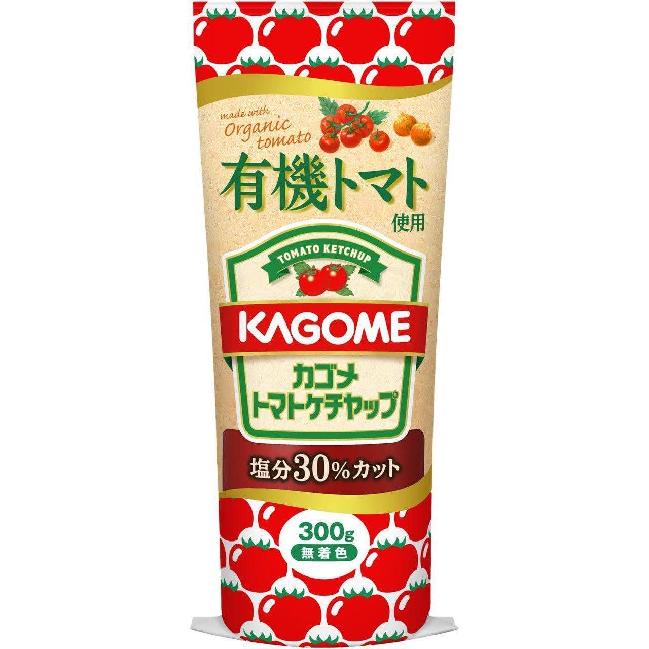 Kagome Low Sodium Japanese Organic Ketchup 300g - YOYO JAPAN