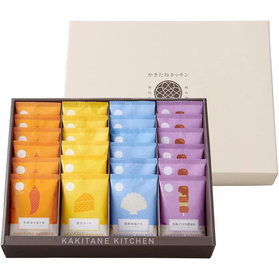 Kakitane Kitchen Kakinotane Rice Cracker 4 Flavors Assortment 240g - YOYO JAPAN