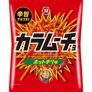 Koikeya Karamucho Hot Chili Spicy Potato Sticks 97g (Pack of 3 Bags) - YOYO JAPAN