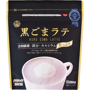 Kuki Kuro Goma Latte Japanese Black Sesame Latte Powder 150g - YOYO JAPAN