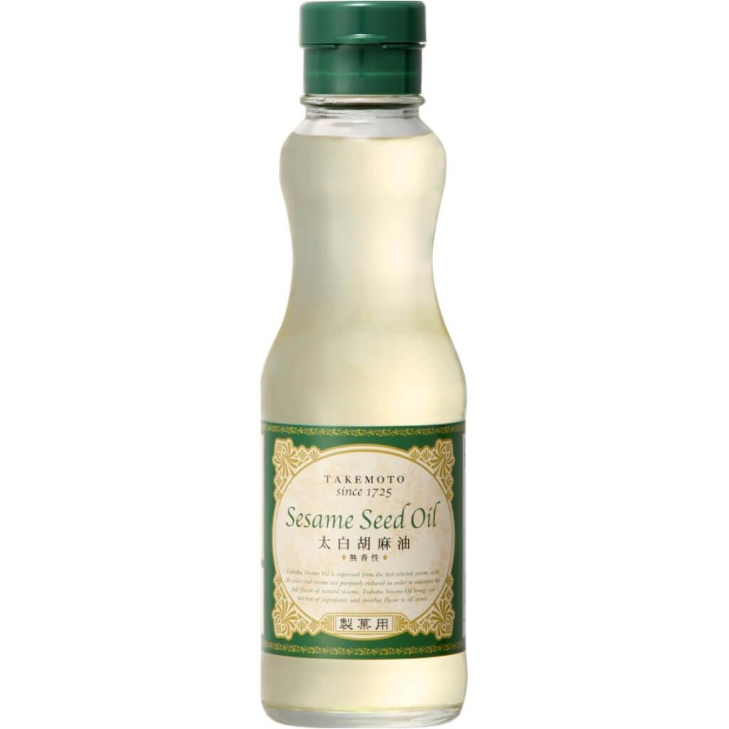 Takemoto Untoasted White Sesame Oil For Baking 200g - YOYO JAPAN