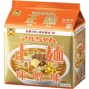 Maruchan Seimen Miso Ramen Instant Noodles 5 Servings - YOYO JAPAN
