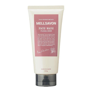 Mellsavon Floral Herb Moisturizing Face Wash 130g - YOYO JAPAN
