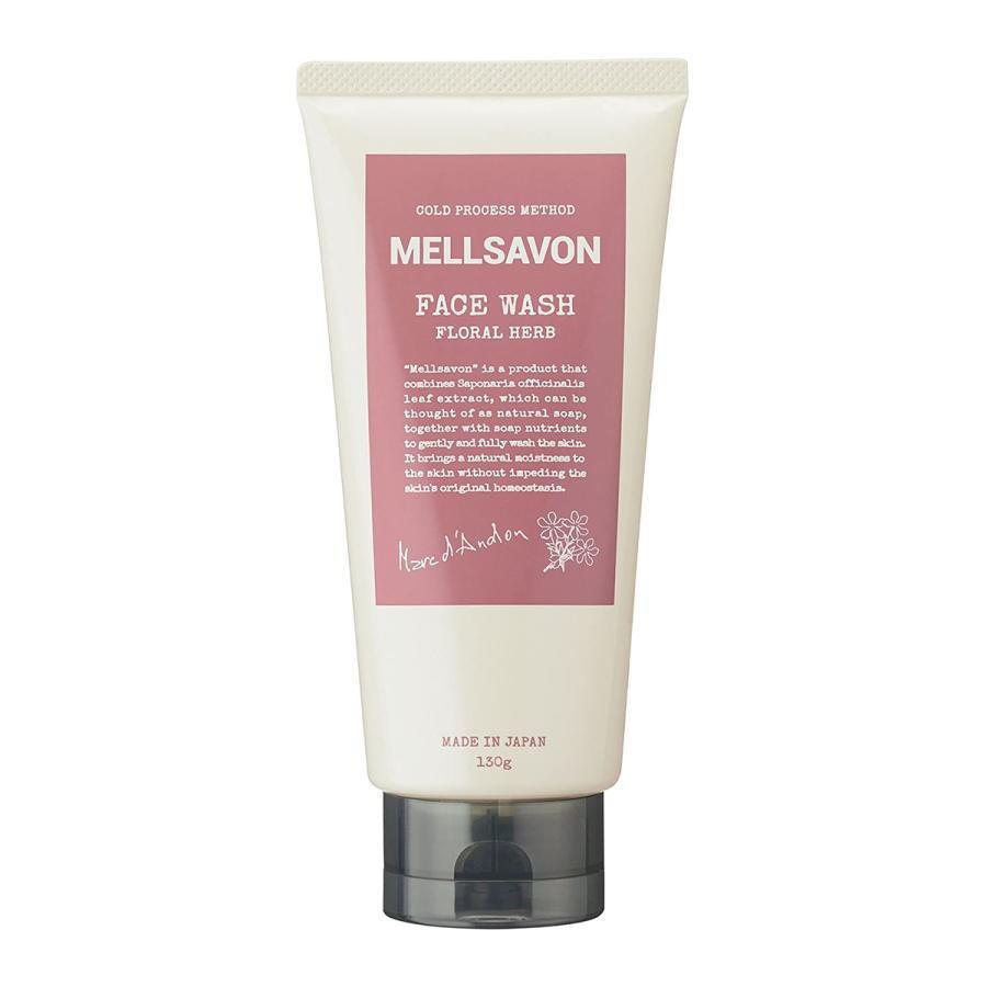 Mellsavon Floral Herb Moisturizing Face Wash 130g - YOYO JAPAN