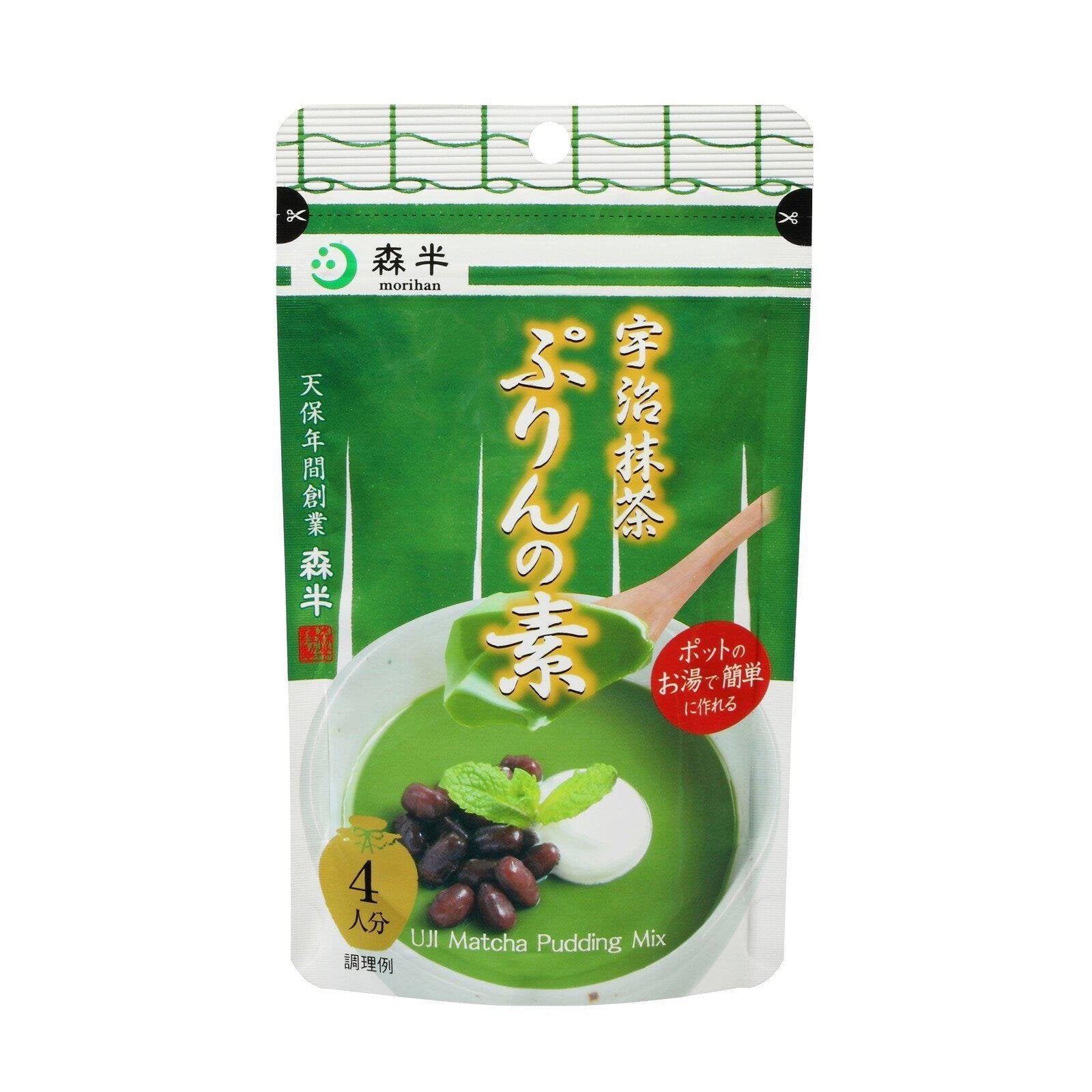 Morihan Japanese Uji Matcha Pudding Mix 80g - YOYO JAPAN