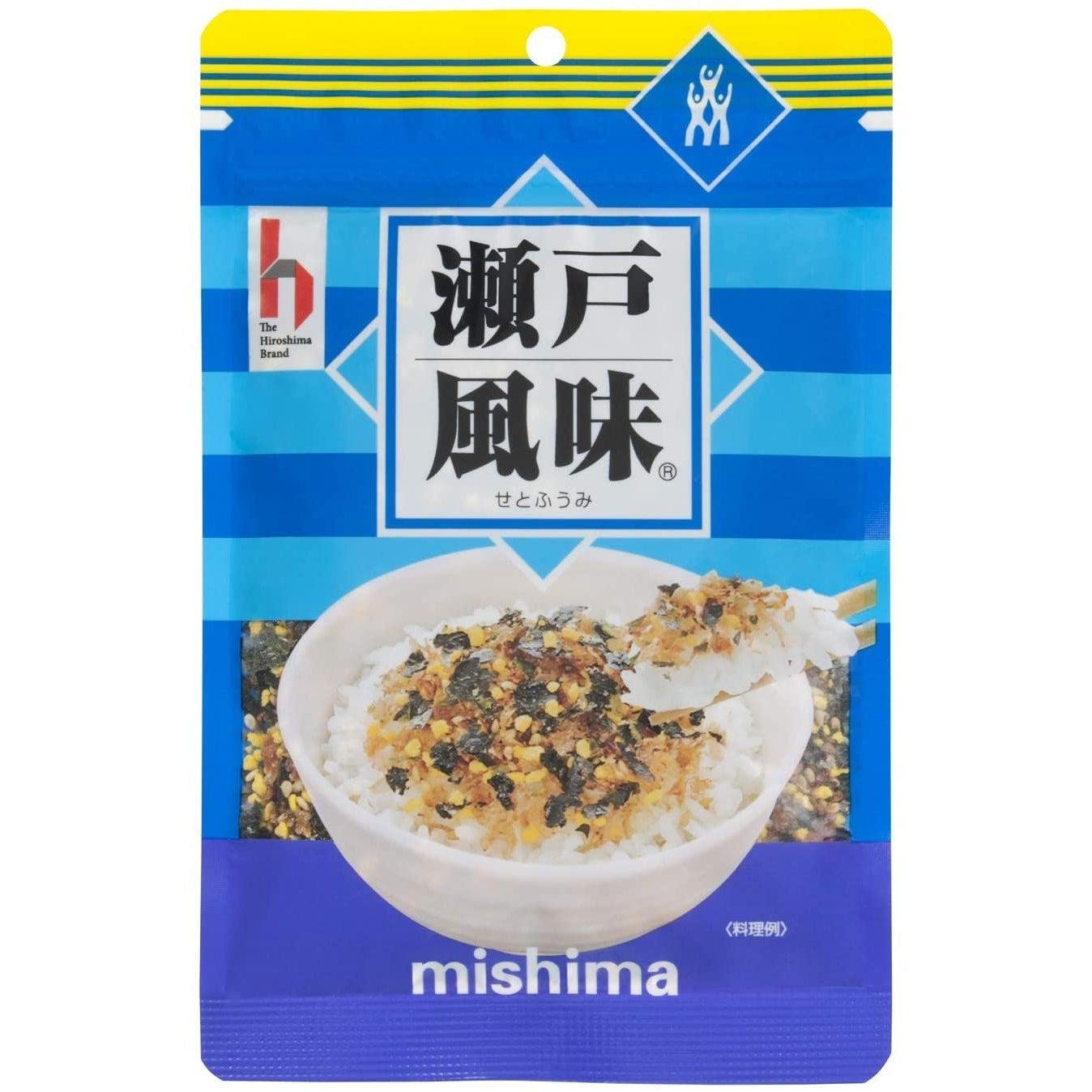 Mishima Seto Fumi Furikake Bonito Flake & Dried Egg Rice Seasoning 36g - YOYO JAPAN