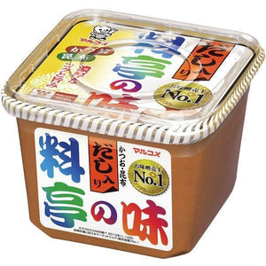 Marukome Ryotei no Aji Miso Paste with Dashi 750g - YOYO JAPAN