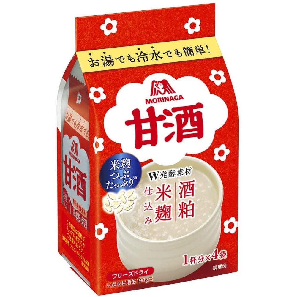 Morinaga Freeze Dried Amazake Rice Drink 4 Servings - YOYO JAPAN