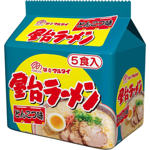 Marutai Tonkotsu Ramen Instant Noodles 5 Servings - YOYO JAPAN
