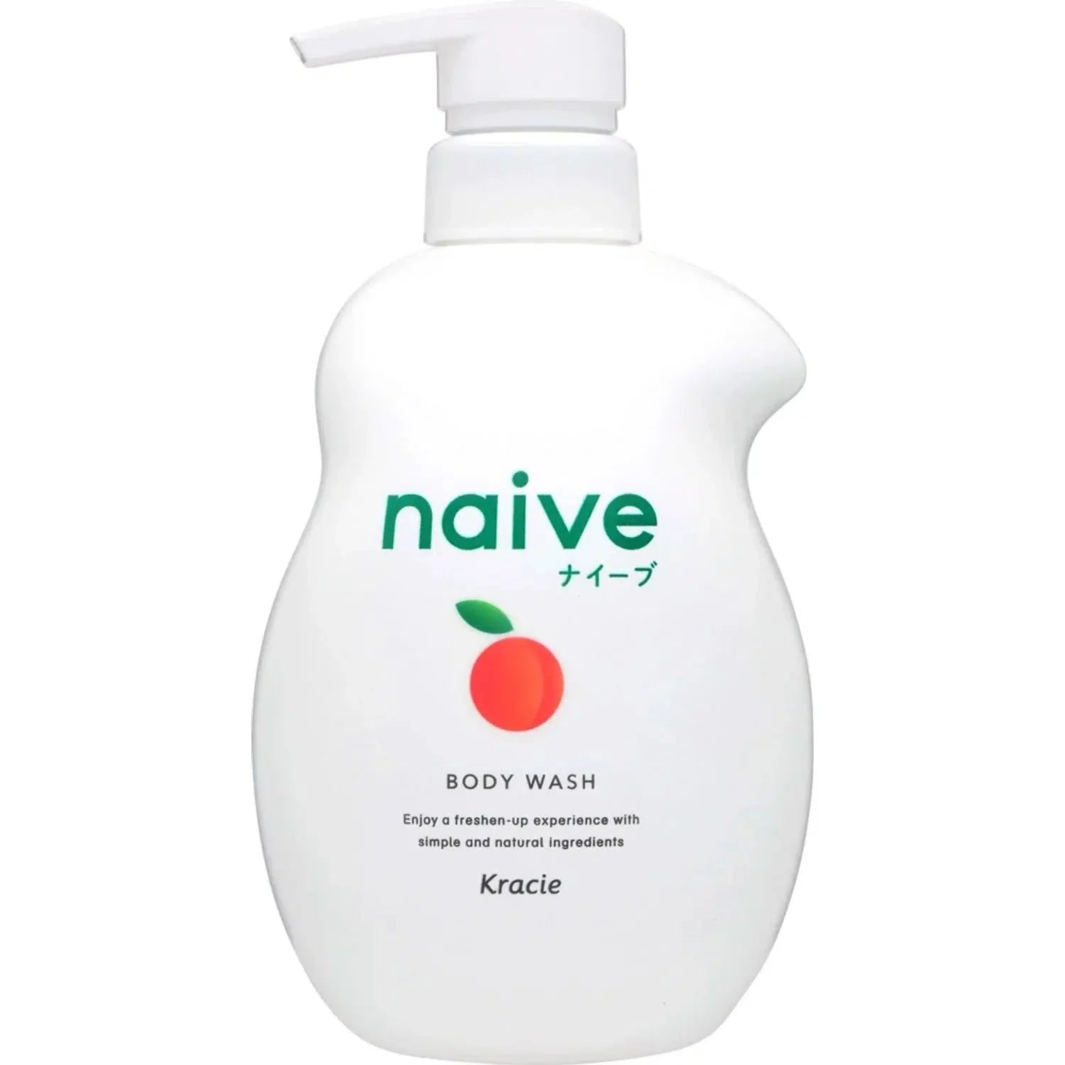 Kracie Naive Peach Body Soap Wash 530ml - YOYO JAPAN