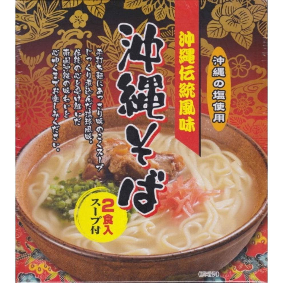 Nanpudo Okinawa Soba Japanese Instant Noodles 2 Servings - YOYO JAPAN