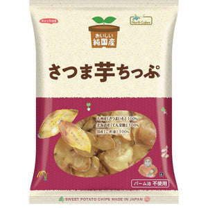 North Colors Japanese Sweet Potato Chips Additive-Free Satsumaimo Chips 115g (Pack of 3) - YOYO JAPAN