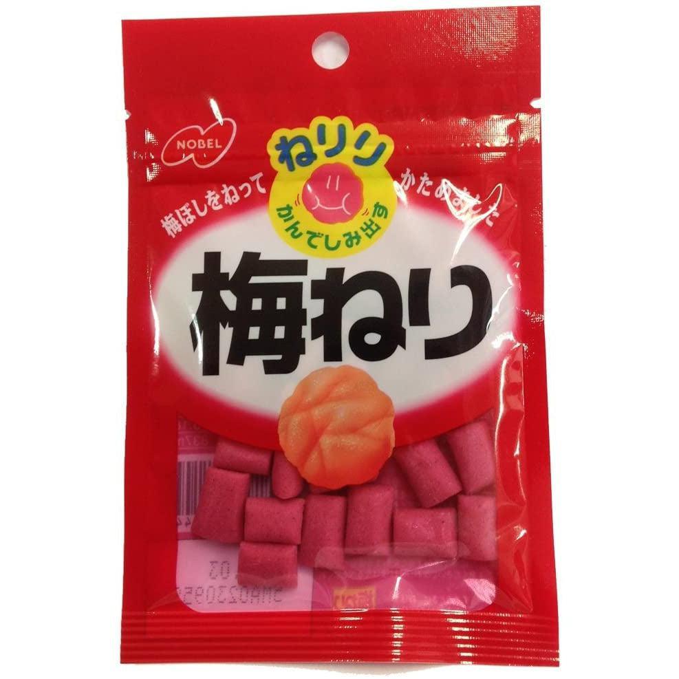 Nobel Neriri Ume Neri Umeboshi Paste Candy (Pack of 10) - YOYO JAPAN