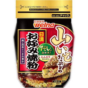 Nisshin Okonomiyaki Flour Mix with Grated Yam 400g - YOYO JAPAN