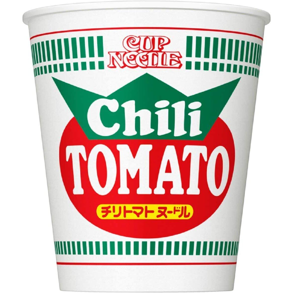 Nissin Chili Tomato Cup Noodles 76g - YOYO JAPAN