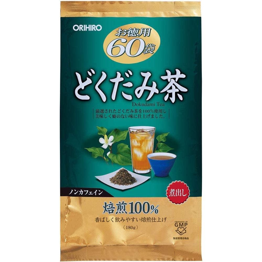 Orihiro Dokudami Tea Houttuynia Cordata Tea Bags 60 ct. - YOYO JAPAN