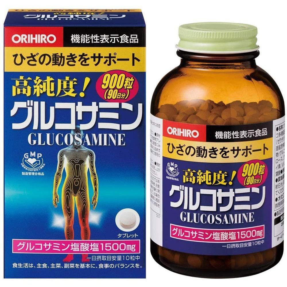 Orihiro Glucosamine Japanese Supplement 1500mg 900 Tablets - YOYO JAPAN