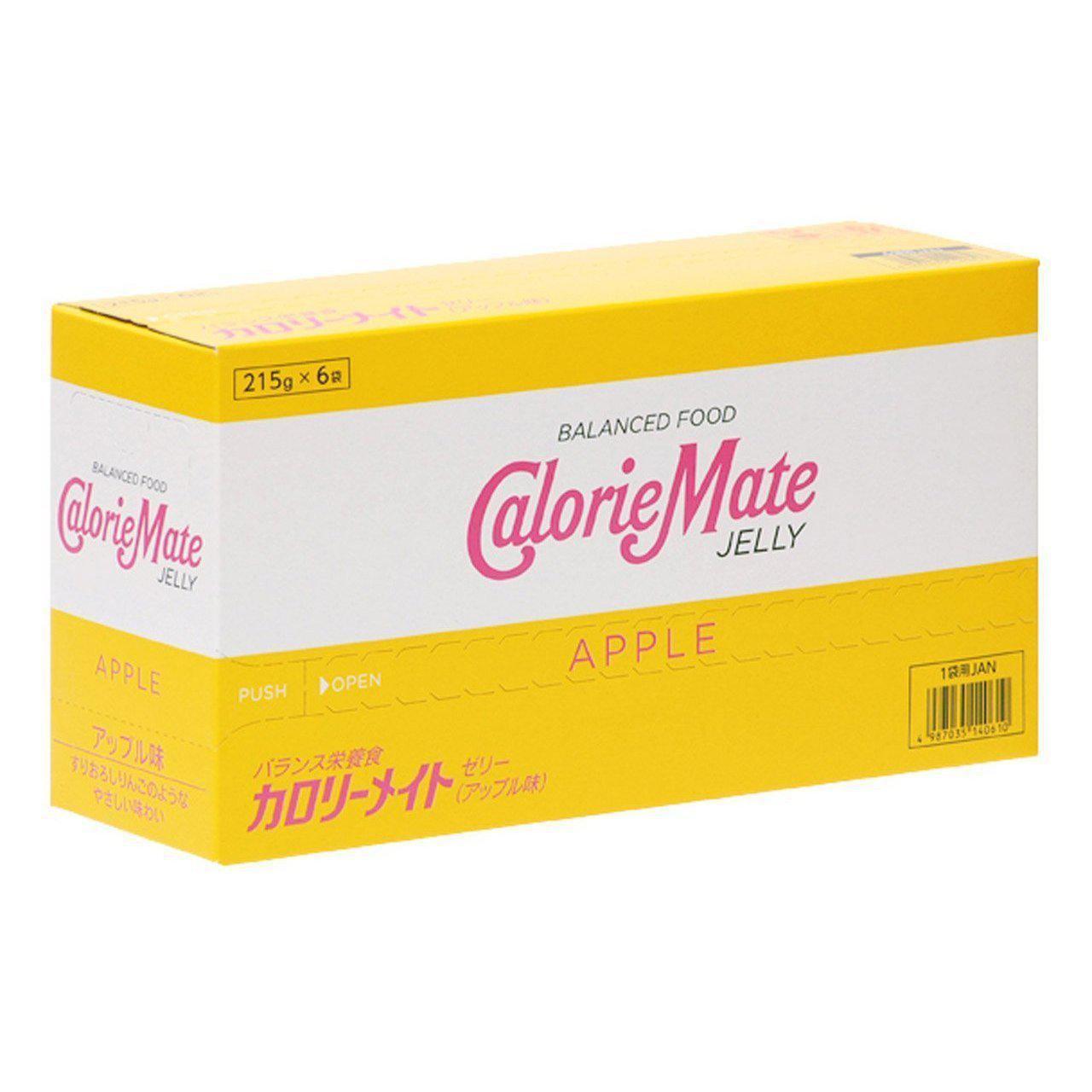 Otsuka Calorie Mate Jelly Balanced Food Apple 215g x 6 Units - YOYO JAPAN